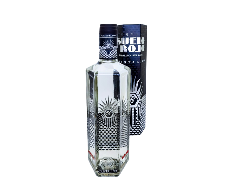 Tequila Suelo Rojo Cristalino 750 Ml