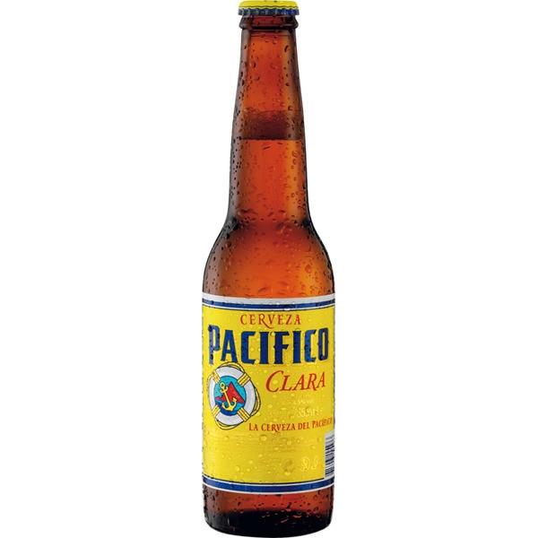 Cerveza Pacifico Clara Botella 355 Ml