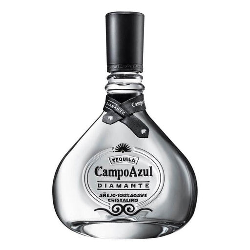 Tequila Campo Azul Cristalino Añejo 750 Ml