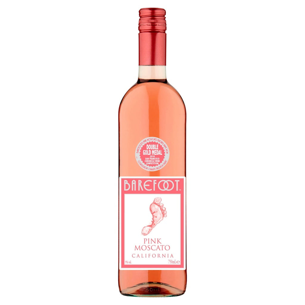 Vino Rosado Barefoot Pink Moscato 750 Ml