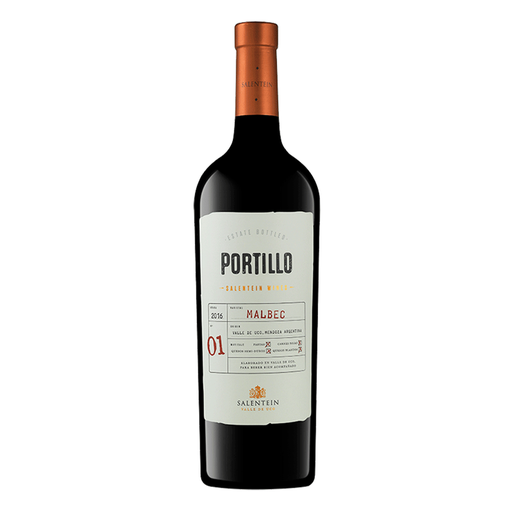 Vino Tinto Portillo Malbec 750 Ml