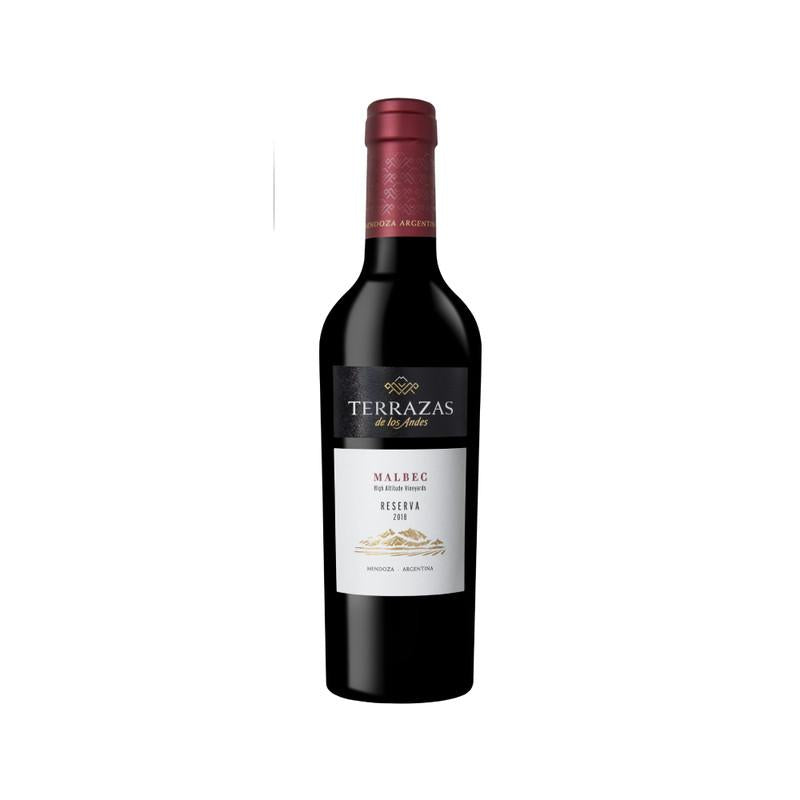 Vino Tinto Terrazas De Los Andes Reserva Malbec 375 Ml