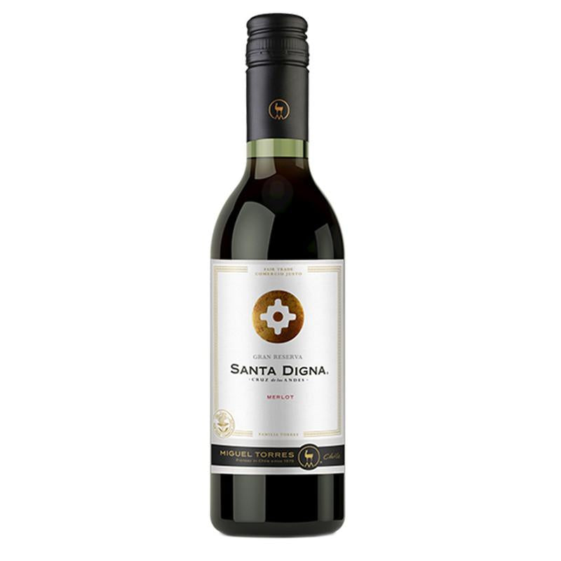 Vino Tinto Torres Santa Digna Merlot 375 Ml