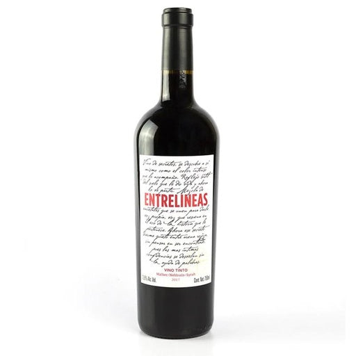Vino Tinto Entrelineas 750 Ml