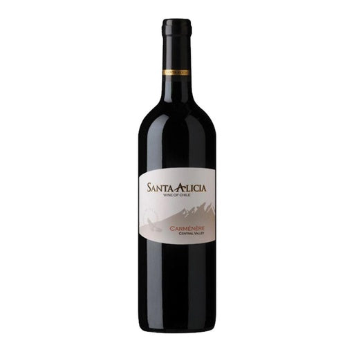 Vino Tinto Santa Alicia Reserva Carmenere Vt 750 Ml