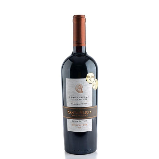 Vino Tinto Santa Alicia Gran Reserva Carmenere Vt 7 750 Ml
