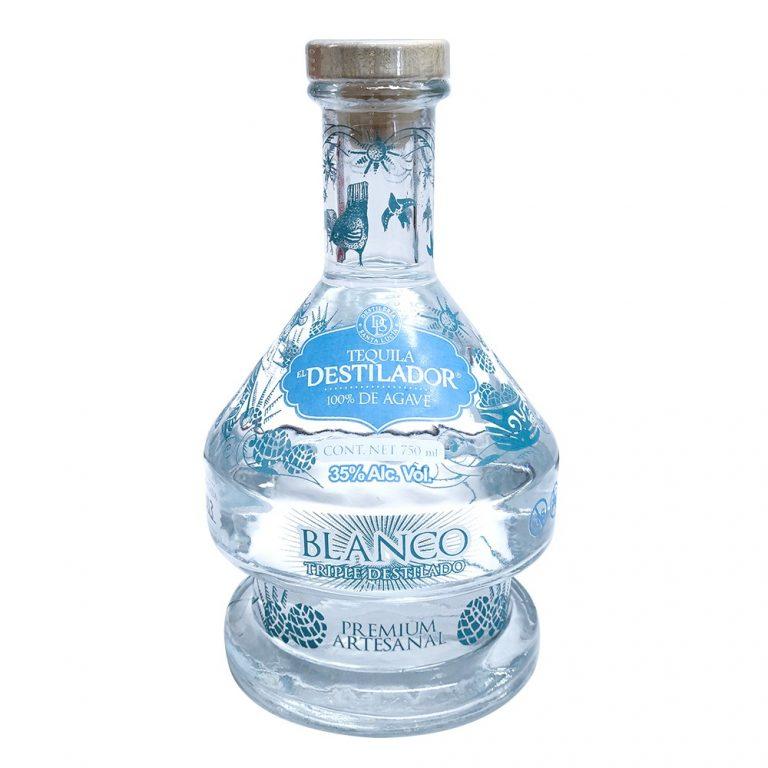 Tequila El Destilador Artesanal Blanco 750 Ml