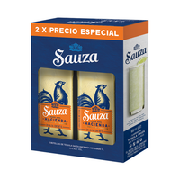 Thumbnail for Tequila Sauza Hacienda Reposado Duo 1 L