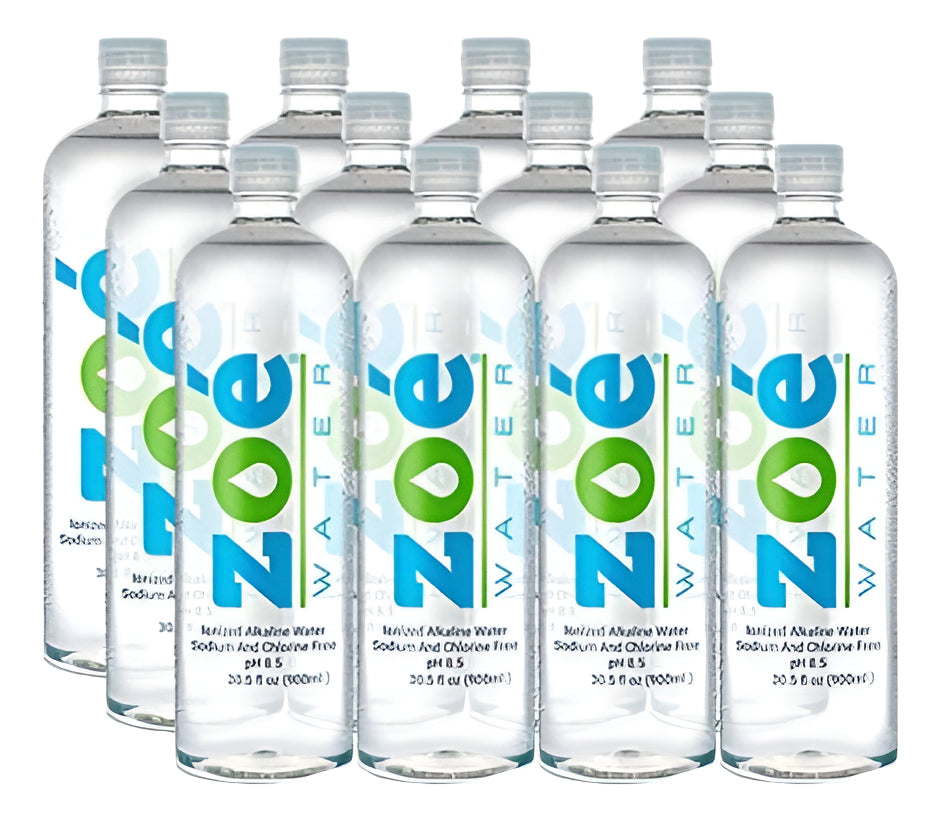 Agua Alcalina Zoé Water 900ml 12 Pack