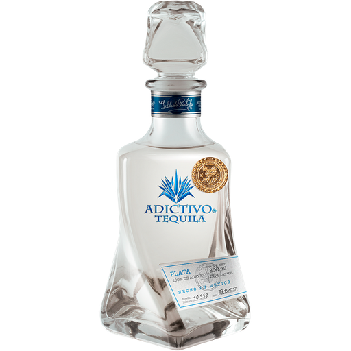 Tequila Adictivo Plata 750 Ml