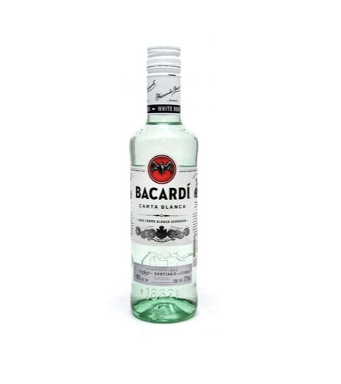 Ron Bacardi Carta Blanca 375 Ml