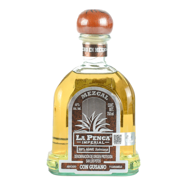 Mezcal La Penca Imperial C/ Gusano 750 Ml