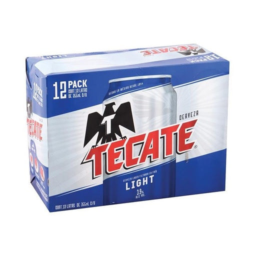 Cerveza Tecate Light 12-Pack Lt 355 Ml