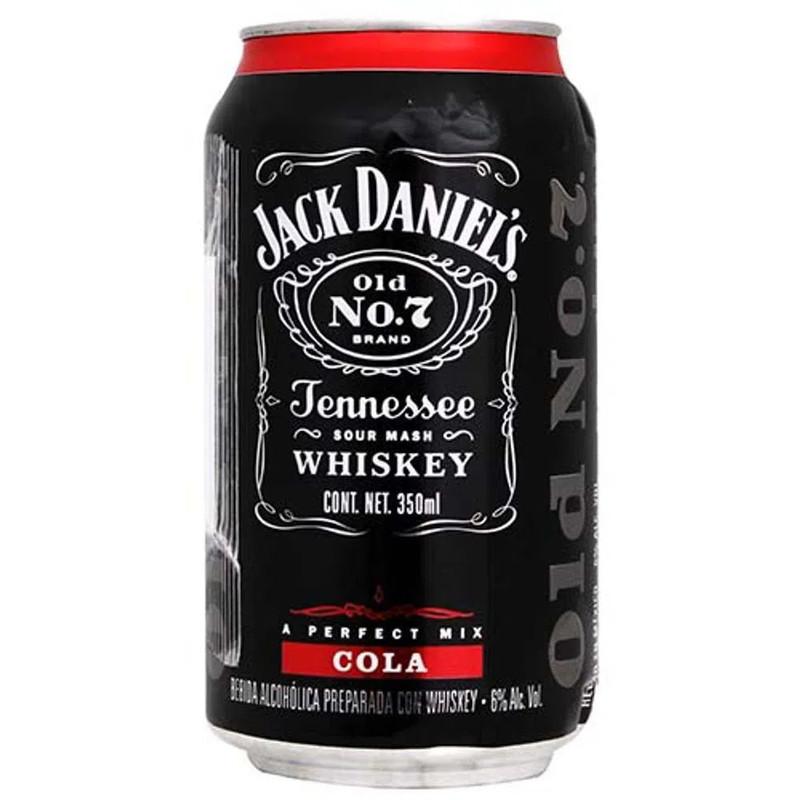 Bebida Preparada Jack Daniels/Cola Lata 350 Ml