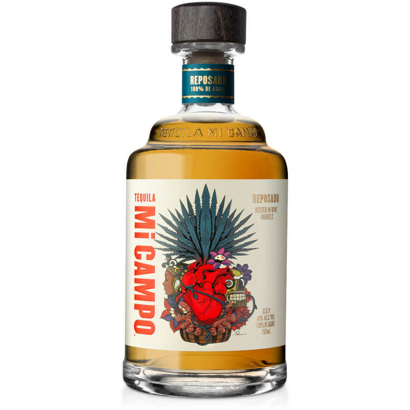 Tequila Mi Campo Reposado 750 Ml