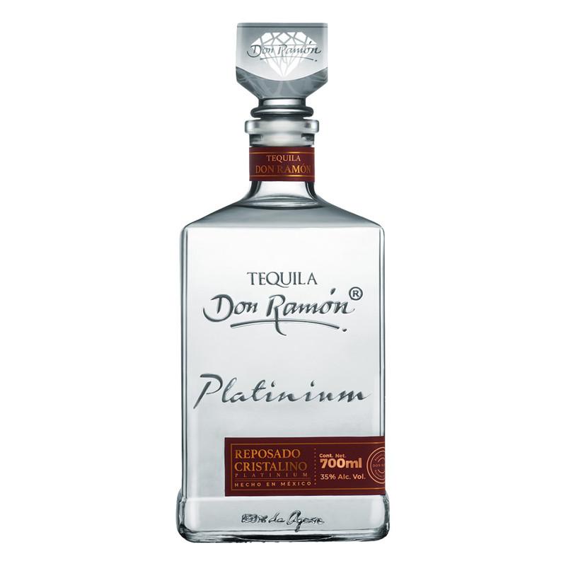 Tequila Don Ramon Reposado Cristalino Platinum 700 Ml