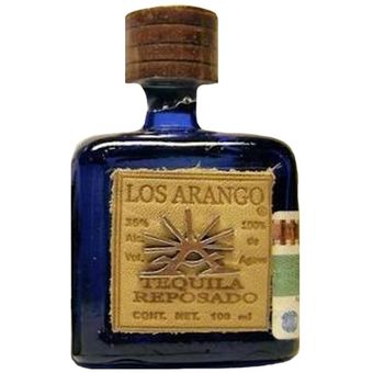 Tequila Mini Los Arango Reposado 100 Ml