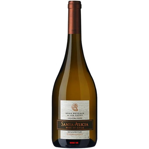 Vino Blanco Santa Alicia Reserva Chardonnay Vb 750 Ml