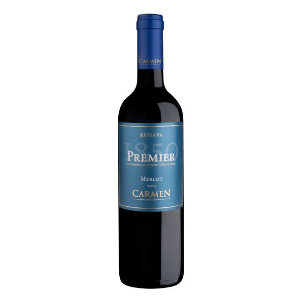 Vino Tinto Carmen Rva Premier Merlot 750 Ml